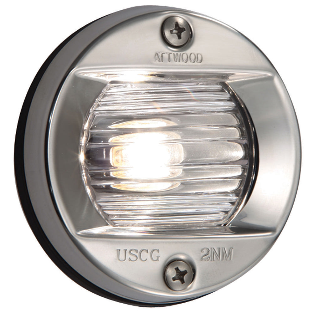 Attwood Vertical, Flush Mount Transom Light - Round - Skoutley Outdoors LLC