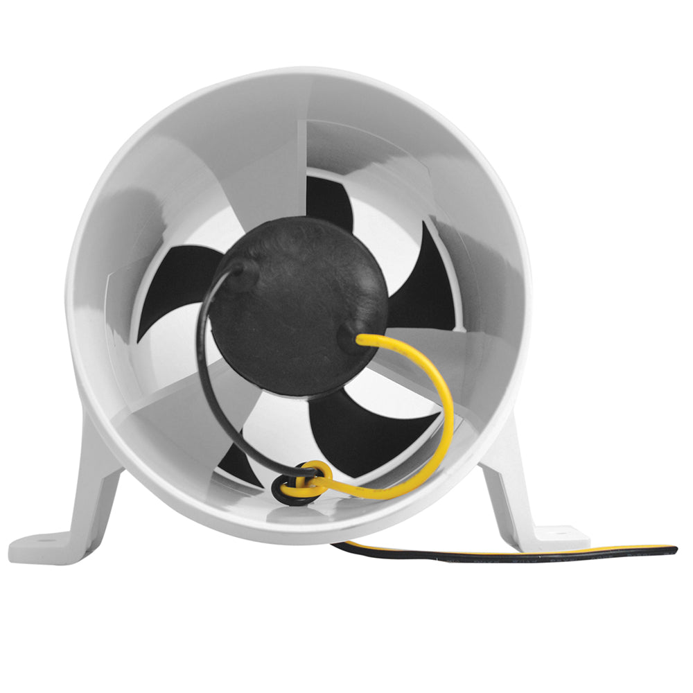 Attwood Turbo 4000 Series II Water-Resistant, In-Line Blower - 12V - White - Skoutley Outdoors LLC