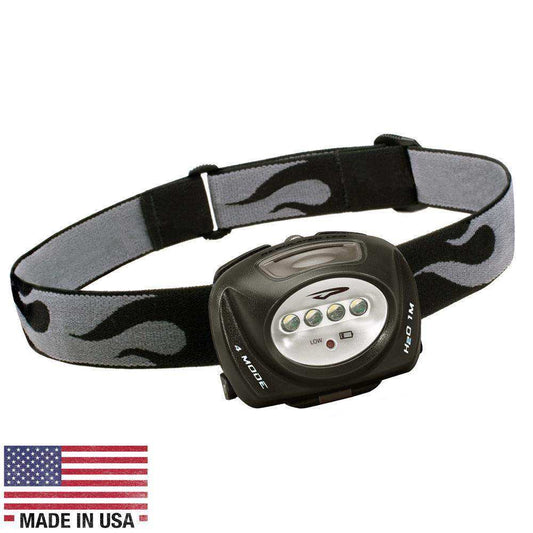 Princeton Tec QUAD LED Headlamp - Black - Skoutley Outdoors LLC