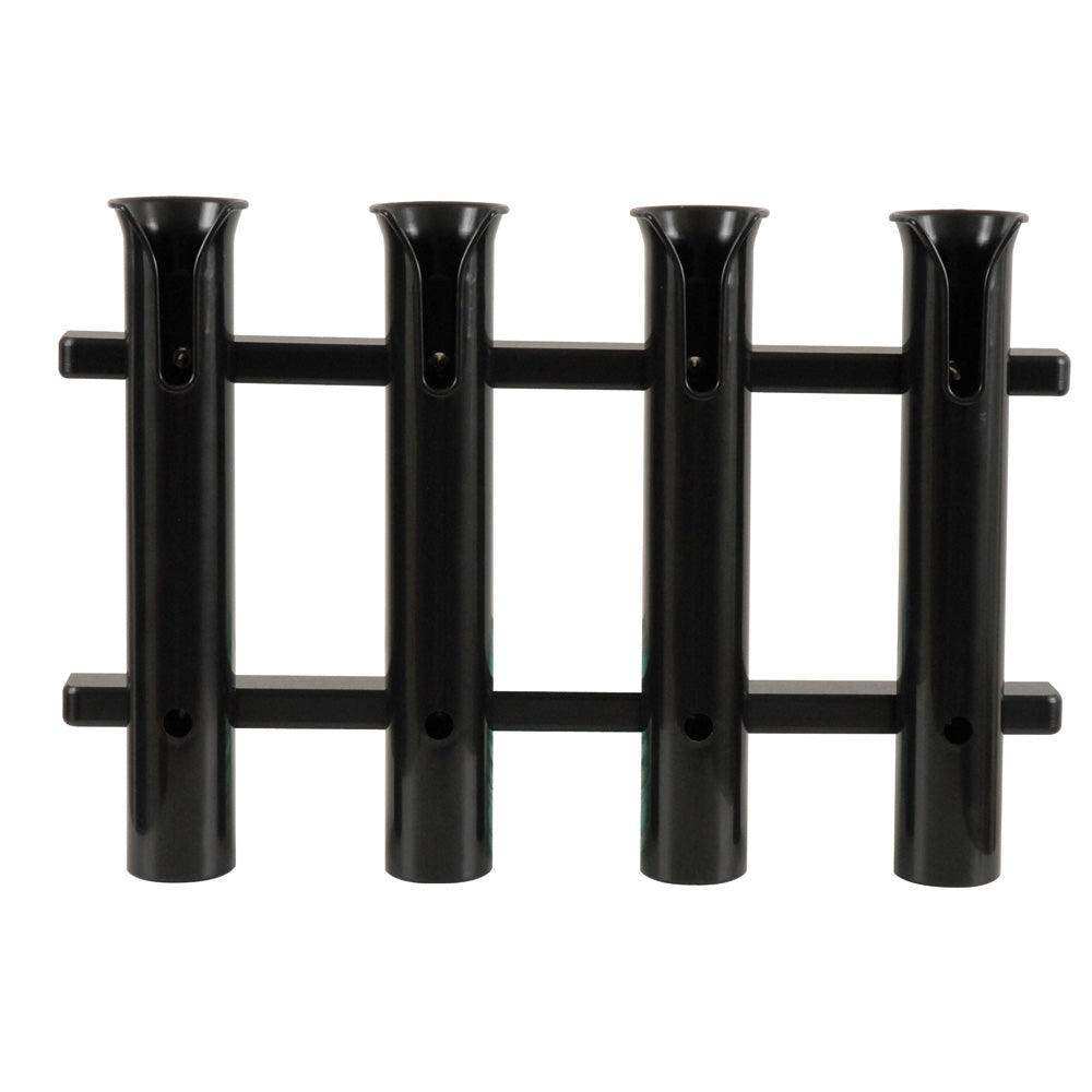 TACO 4-Rod Poly Rod Rack - Black - Skoutley Outdoors LLC