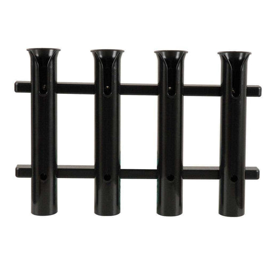 TACO 4-Rod Poly Rod Rack - Black - Skoutley Outdoors LLC