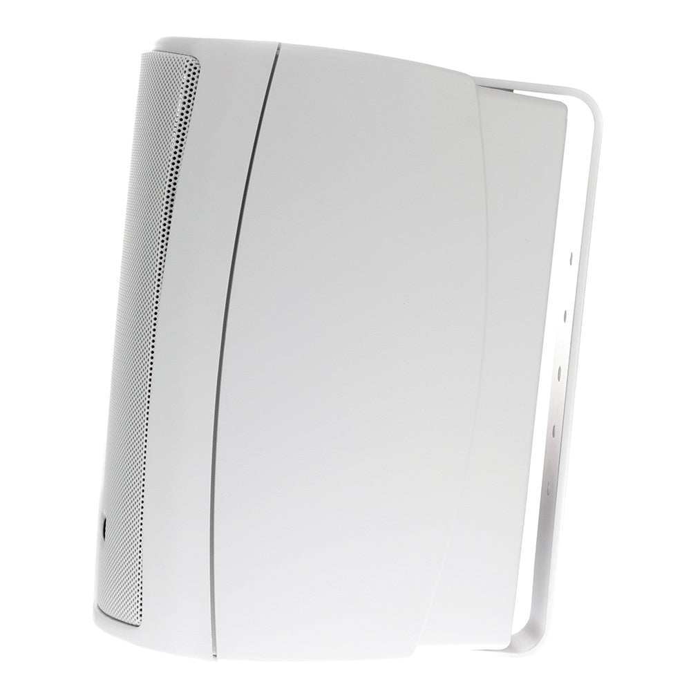 Fusion 4" Compact Marine Box Speakers - (Pair) White - Skoutley Outdoors LLC