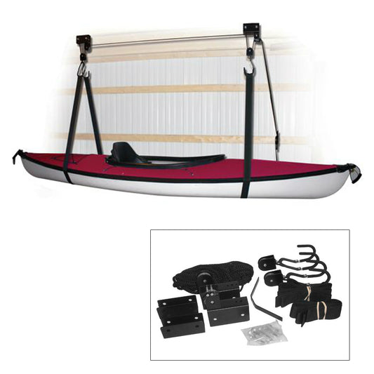 Attwood Kayak Hoist System - Black - Skoutley Outdoors LLC