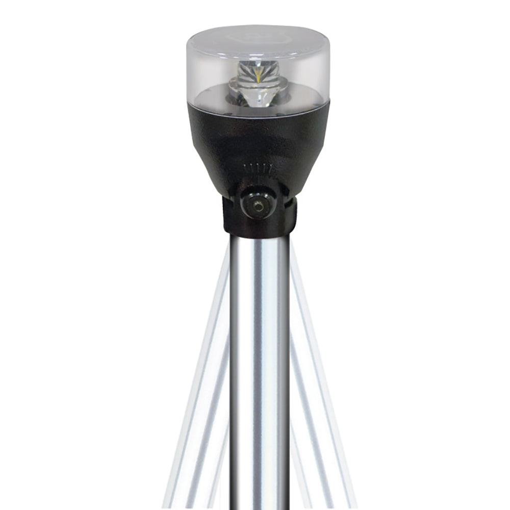 Attwood LED Articulating All Around Light - 24" Pole - Skoutley Outdoors LLC