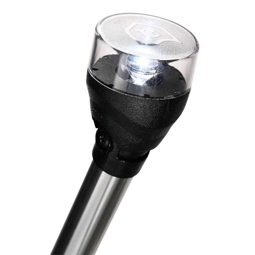 Attwood LED Articulating All Around Light - 36" Pole - Skoutley Outdoors LLC