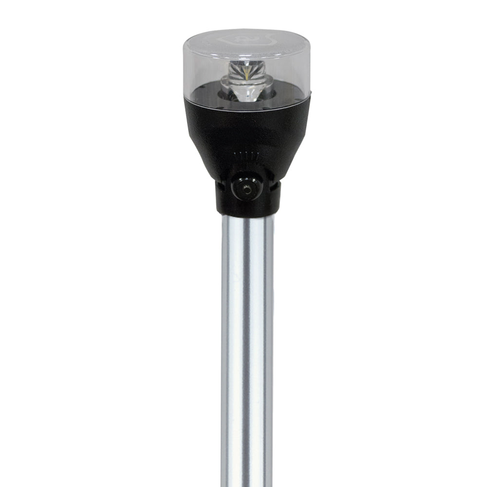 Attwood LED Articulating All Around Light - 42" Pole - Skoutley Outdoors LLC