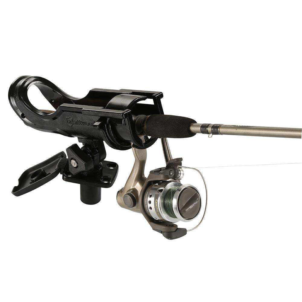 Attwood Heavy Duty Adjustable Rod Holder w/Flush Mount - Skoutley Outdoors LLC