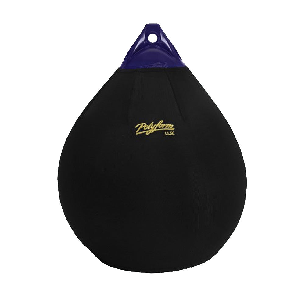 Polyform Fender Cover f/A-2 Fender - Black - Skoutley Outdoors LLC