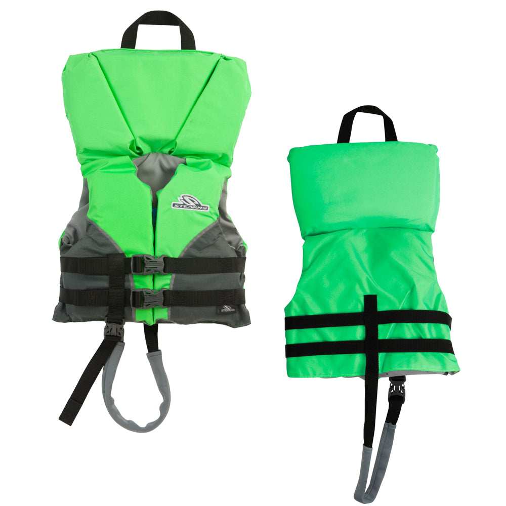 Stearns Infant Heads-Up® Nylon Vest Life Jacket - Up to 30lbs - Green - Skoutley Outdoors LLC