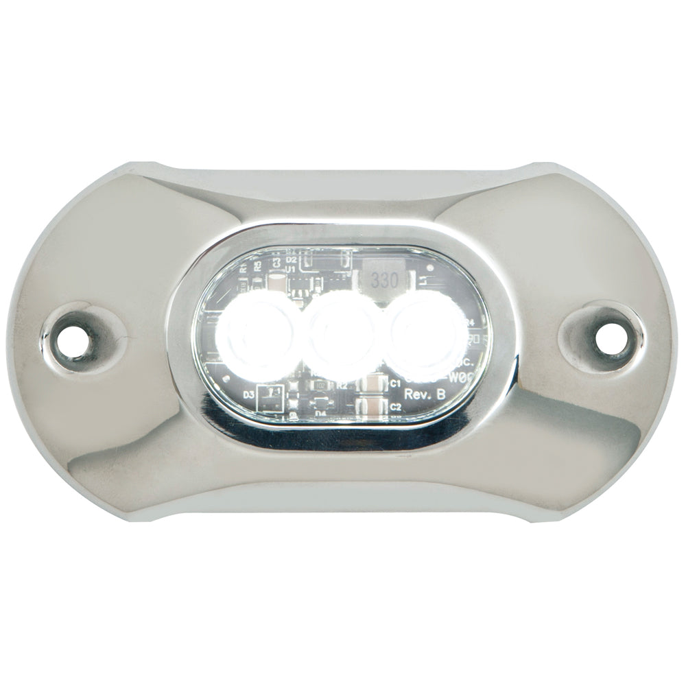Attwood Light Armor Underwater LED Light - 3 LEDs - White - Skoutley Outdoors LLC