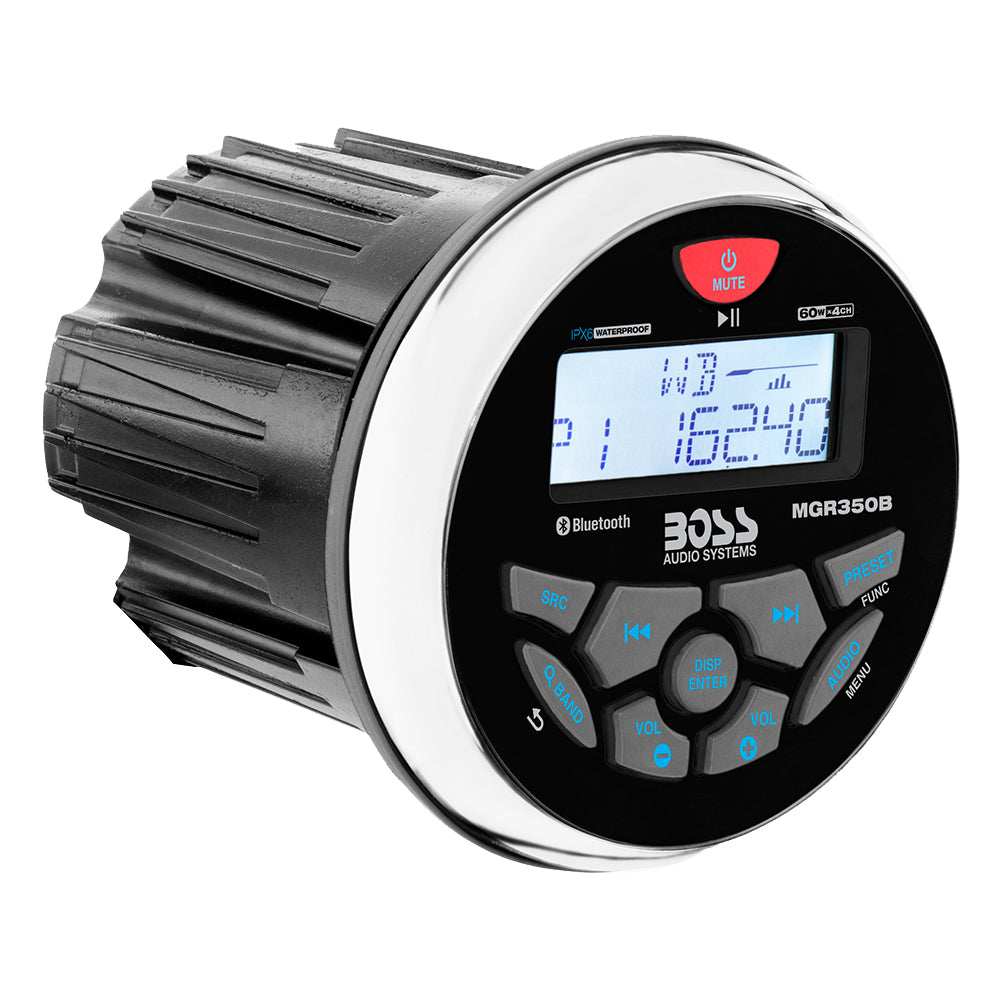 Boss Audio MGR350B Marine Stereo w/AM/FM/BT/USB - Skoutley Outdoors LLC