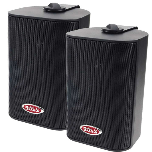 Boss Audio 4" MR4.3B Box Speakers - Black - 200W - Skoutley Outdoors LLC