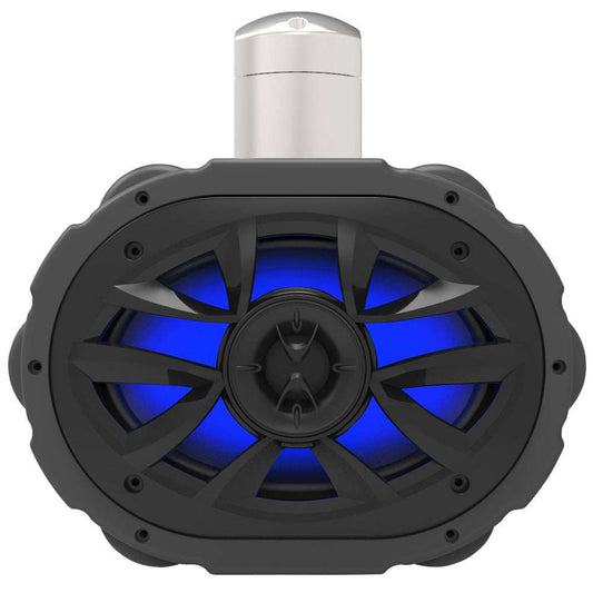 Boss Audio 6" x 9" MRWT69RGB RGB Waketower Speaker - Black - Skoutley Outdoors LLC