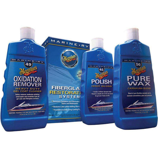 Meguiar's MG Fiberglass Oxidation Removal Kit - Skoutley Outdoors LLC