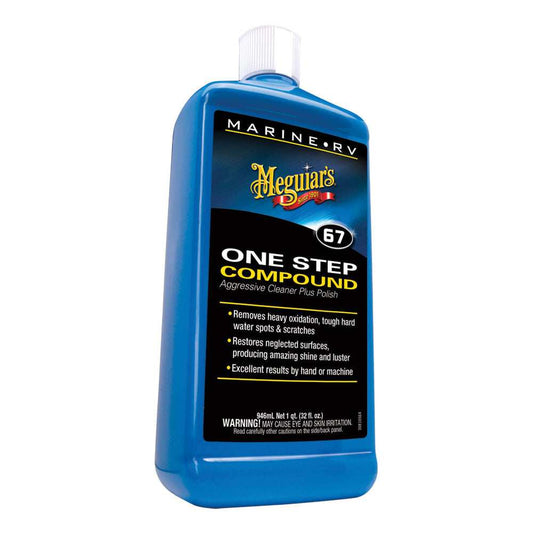 Meguiar's #67 One-Step Compound - 32oz - Skoutley Outdoors LLC