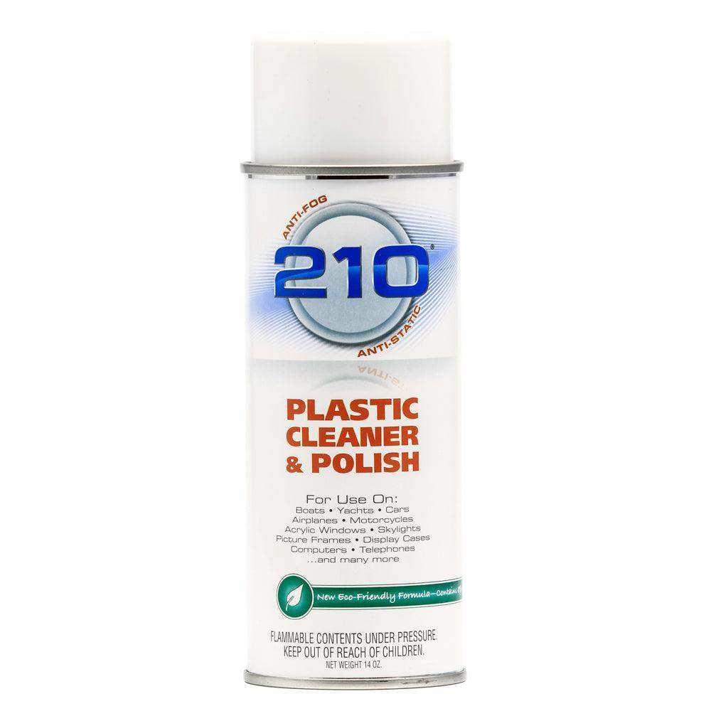 Camco 210 Plastic Cleaner Polish 14oz Spray - Skoutley Outdoors LLC