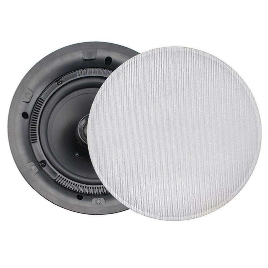 Fusion MS-CL602 Flush Mount Interior Ceiling Speakers (Pair) White - Skoutley Outdoors LLC