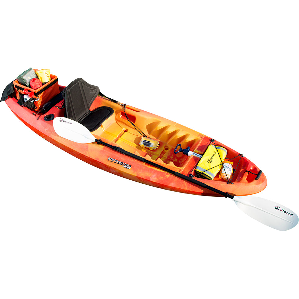 Attwood Foldable Sit-On-Top Clip-On Kayak Seat - Skoutley Outdoors LLC