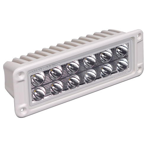 Lumitec Maxillumeh60 - Flush Mount Flood Light - White Housing - White Dimming - Skoutley Outdoors LLC