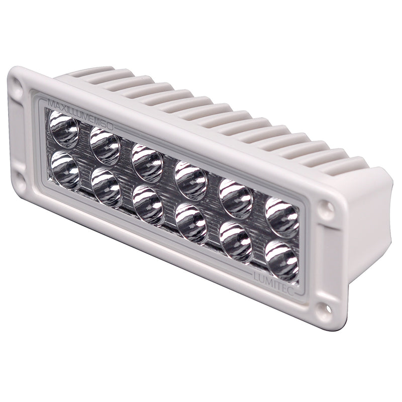Load image into Gallery viewer, Lumitec Maxillumeh60 - Flush Mount Flood Light - White Housing - White Dimming - Skoutley Outdoors LLC
