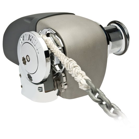 Maxwell HRC 10-8 Rope Chain Horizontal Windlass 5/16" Chain, 5/8" Rope 12V, with Capstan - Skoutley Outdoors LLC