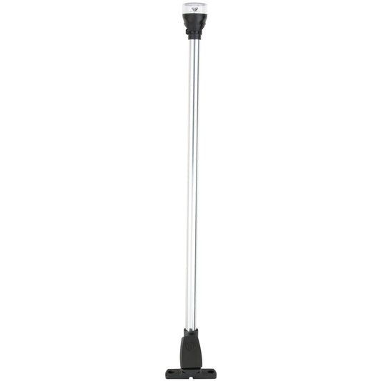 Attwood LightArmor Fold Down 12" All Around Light 2nm w/Cam-Lock Base - Skoutley Outdoors LLC