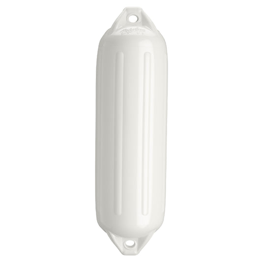 Polyform NF-4 Heavy Duty Twin Eye Fender 6.4" X 21.6" - White - Skoutley Outdoors LLC