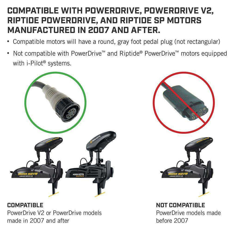 Load image into Gallery viewer, Minn Kota PowerDrive Foot Pedal - ACC Corded - Skoutley Outdoors LLC
