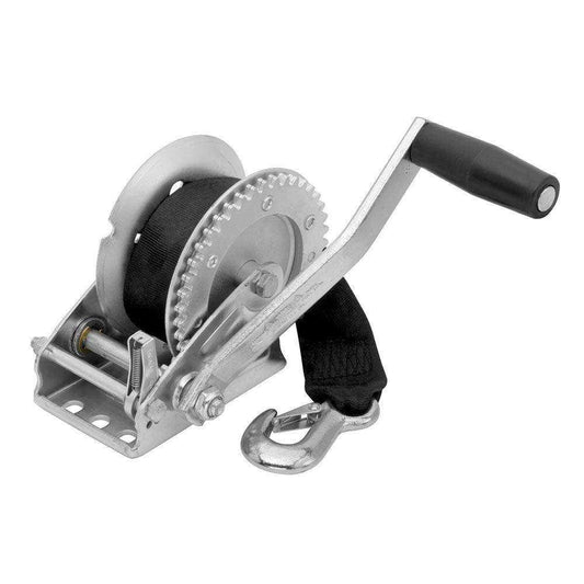Fulton 1500lb Single Speed Winch w/20' Strap Included - Skoutley Outdoors LLC