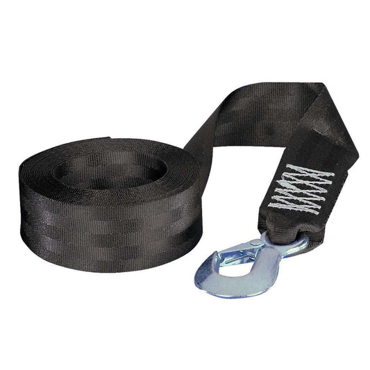 Fulton 2" x 20' Winch Strap w/Hook - 2,600lbs Max Load - Skoutley Outdoors LLC