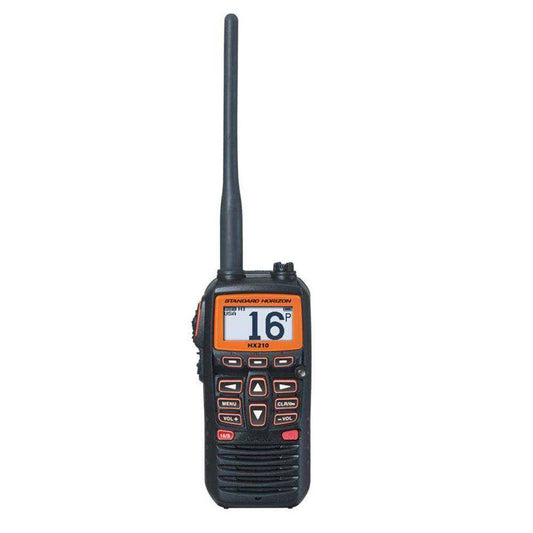 Standard Horizon HX210 6W Floating Handheld Marine VHF Transceiver - Skoutley Outdoors LLC