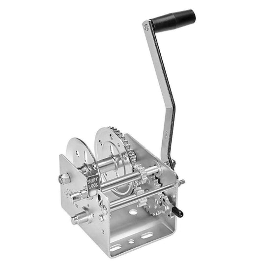 Fulton 2600lb 2-Speed Winch - Strap Not Included - Skoutley Outdoors LLC