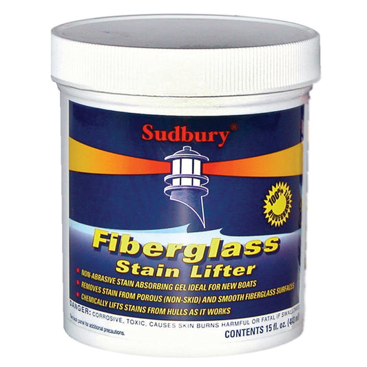Sudbury Fiberglass Stain Lifter - Pint (16oz) - Skoutley Outdoors LLC