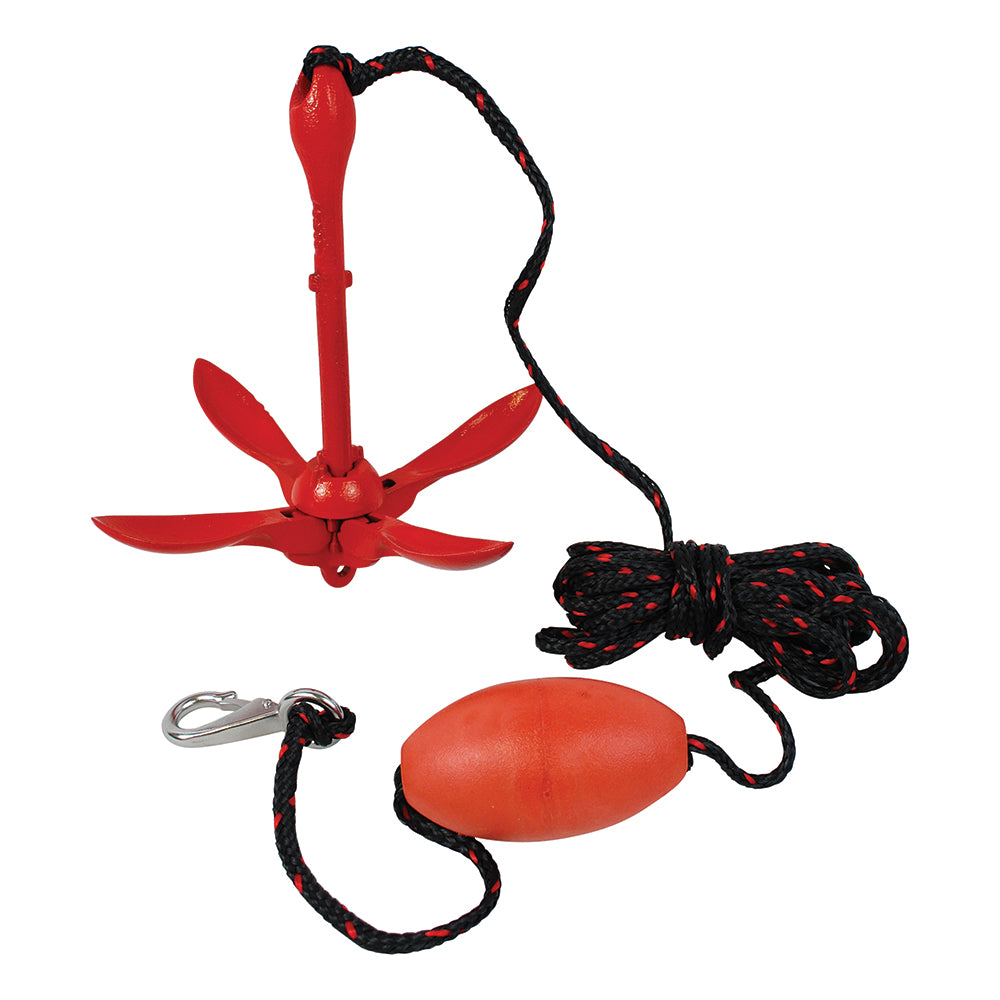 Attwood 3.5lb Grapnel Anchor System - Skoutley Outdoors LLC
