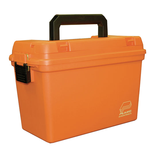 Plano Deep Emergency Dry Storage Supply Box w/Tray - Orange - Skoutley Outdoors LLC
