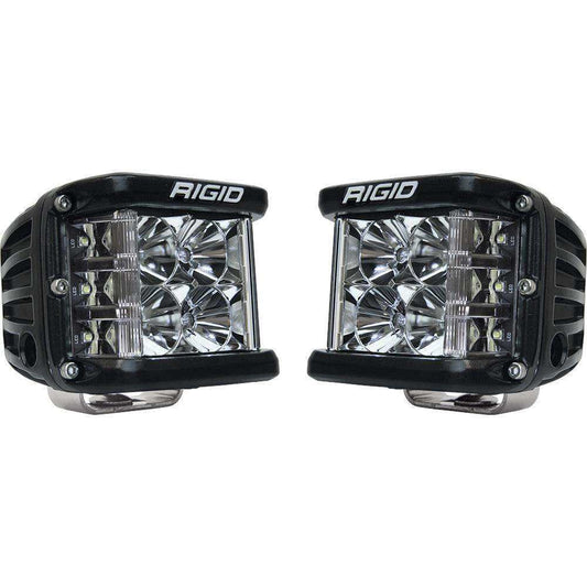 RIGID Industries D-SS Series PRO Flood LED Surface Mount - Pair - Black - Skoutley Outdoors LLC