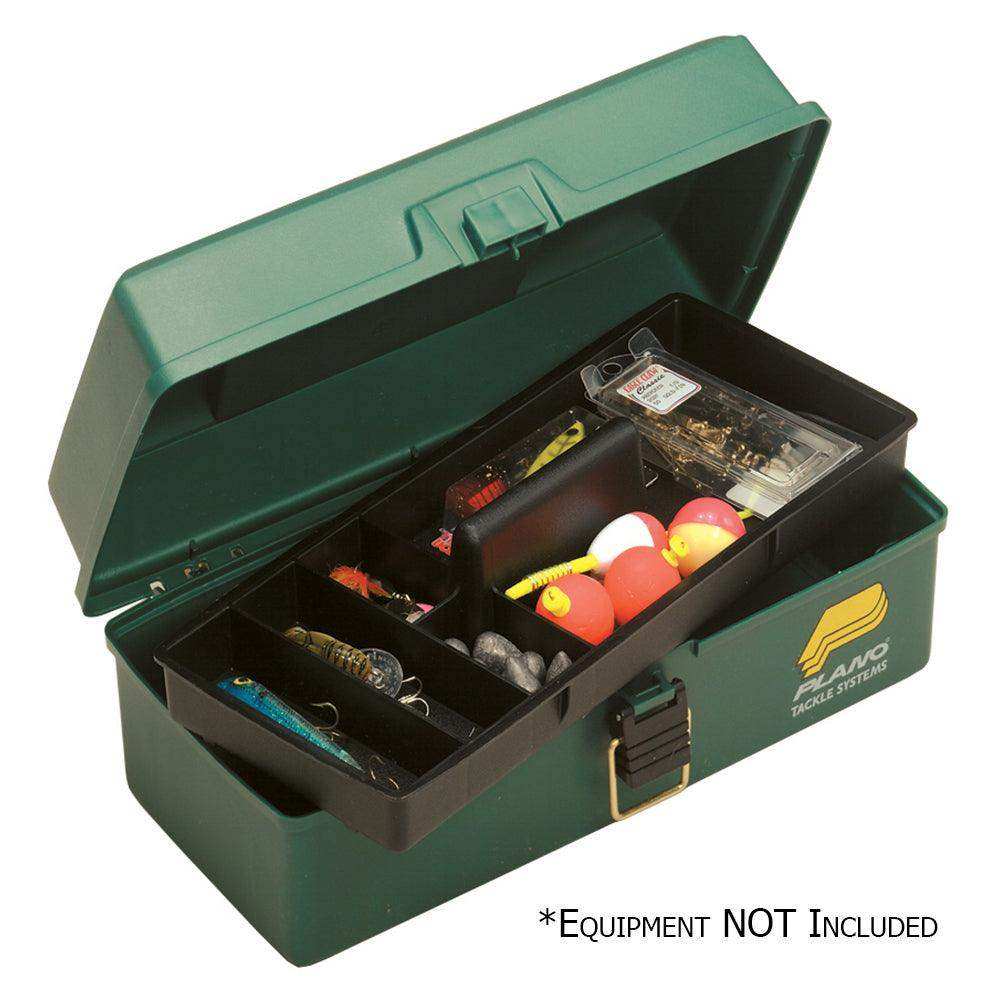 Plano One-Tray Tackle Box - Green - Skoutley Outdoors LLC