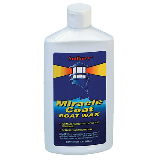 Sudbury Miracle Coat Boat Wax - 16oz Liquid - Skoutley Outdoors LLC