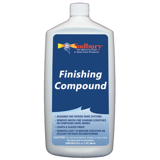 Sudbury Finishing Compound - 32oz Liquid - Skoutley Outdoors LLC