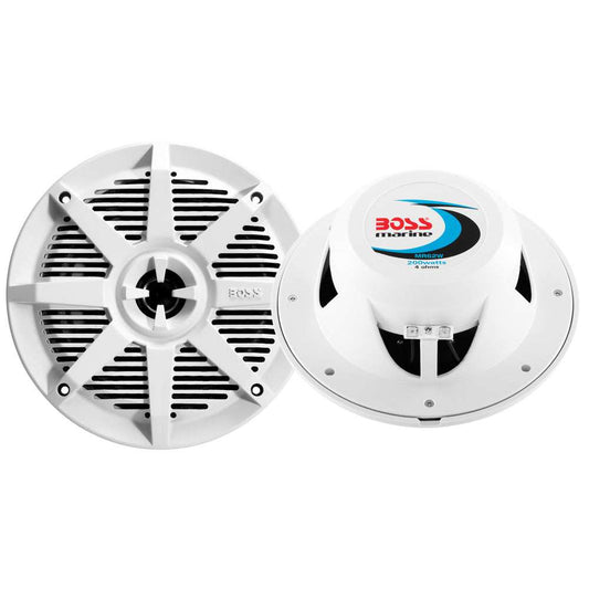 Boss Audio 6.5" MR62W Speaker - White - 200W - Skoutley Outdoors LLC