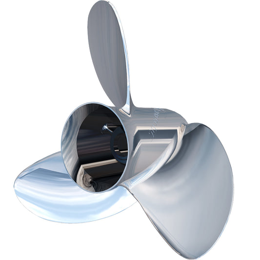 Turning Point Express® Mach3™ OS™ - Left Hand - Stainless Steel Propeller - OS-1613-L - 3-Blade - 15.625" x 13 Pitch - Skoutley Outdoors LLC