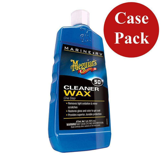 Meguiar's Boat/RV Cleaner Wax - 16 oz - *Case of 6* - Skoutley Outdoors LLC