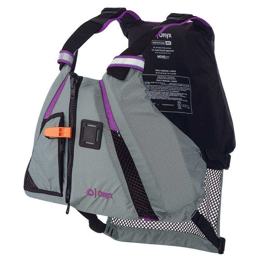 Onyx MoveVent Dynamic Paddle Sports Vest - Purple/Grey - XL/2XL - Skoutley Outdoors LLC
