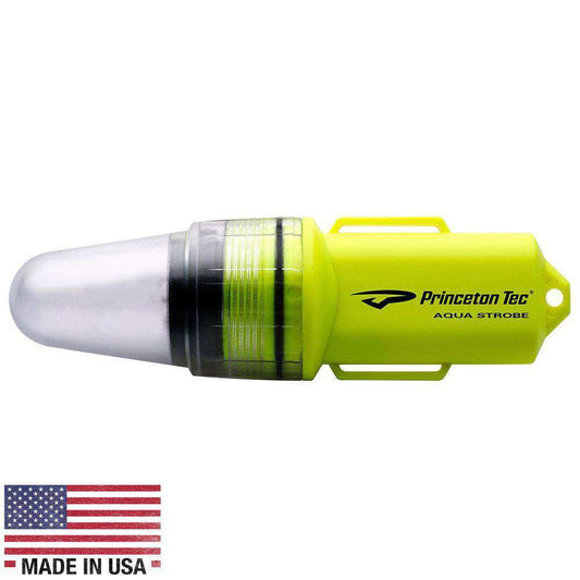 Princeton Tec Aqua Strobe LED - Neon Yellow - Skoutley Outdoors LLC