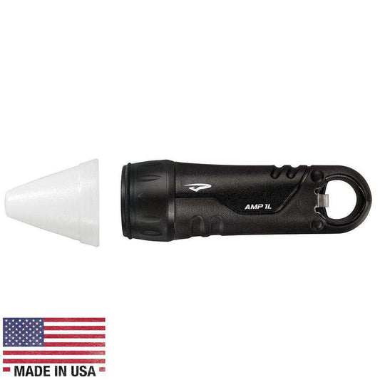 Princeton Tec Amp 1L w/ White Cone - Black - Skoutley Outdoors LLC