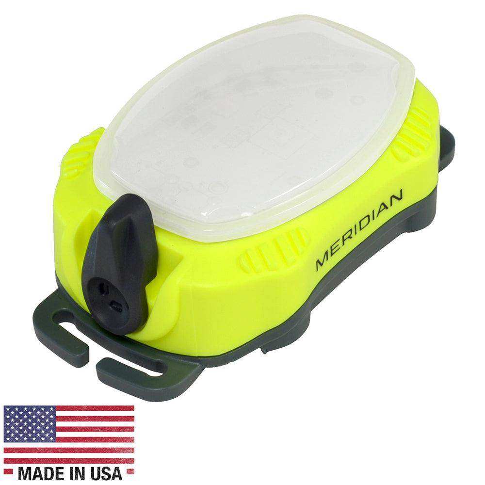 Princeton Tec Meridian Strobe / Beacon - Neon Yellow - Skoutley Outdoors LLC
