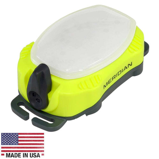Princeton Tec Meridian Strobe / Beacon - Neon Yellow - Skoutley Outdoors LLC