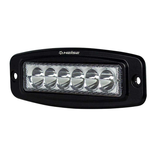 HEISE 6 LED Single Row Driving Light - Flush Mount - Skoutley Outdoors LLC