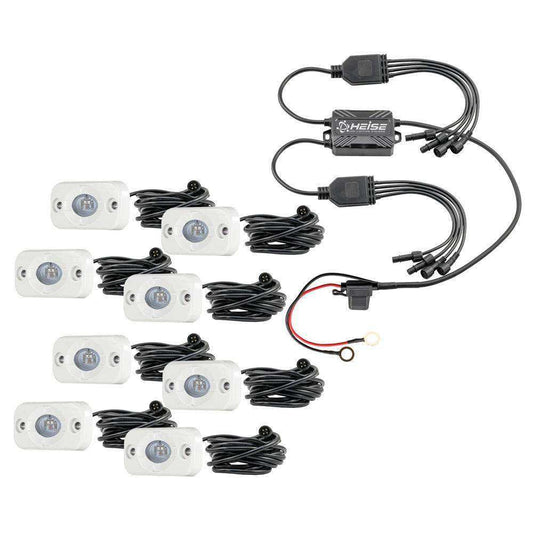 HEISE RGB Accent Light Kit - 8 Pack - Skoutley Outdoors LLC