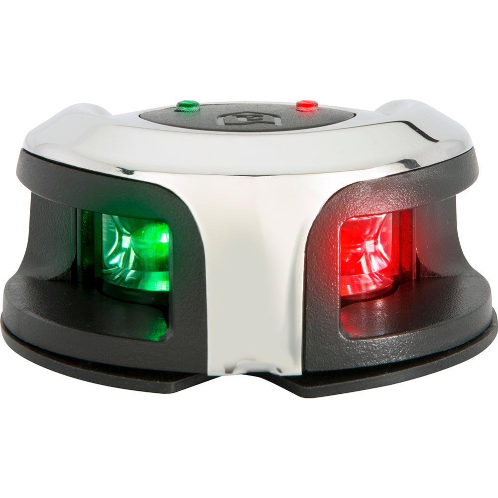 Attwood LightArmor Bow Mount Navigation Light - Stainless Steel - Bi-Color - 2NM - Skoutley Outdoors LLC